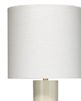 Cream Ceramic Crest Table Lamp Table Lamps LOOMLAN By Jamie Young