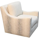 Cream Swivel Club Chair Sophie Zion Hot & Bae Porcelain