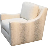 Cream Swivel Club Chair Sophie Zion Hot & Bae Porcelain