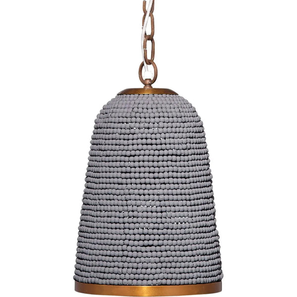 Creekside Beaded Pendant Slate Blue Lighting