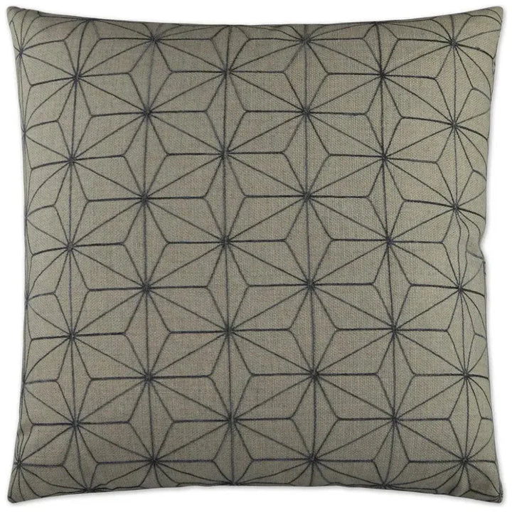 Crosby Graphite Brown Throw Pillow Insert - LOOMLAN - D.V. Kap - Throw Pillows