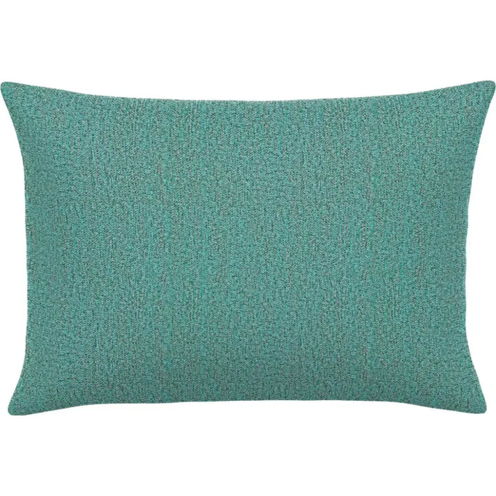 Crosshatch Lagoon Handmade Outdoor Pillow-Outdoor Pillows-Earnest Collection-20"x13" Lumbar-LOOMLAN