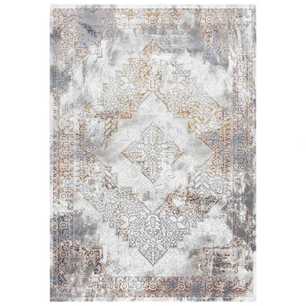 Croy Medallion Area Rugs For Living Room - LOOMLAN - LOOMLAN - Area Rugs