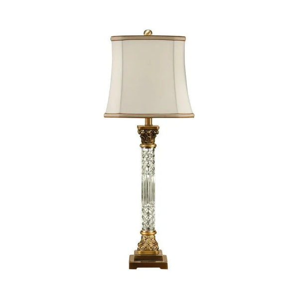 Crystal Column Crystal Made Table Lamp - LOOMLAN - Wildwood - Table Lamps