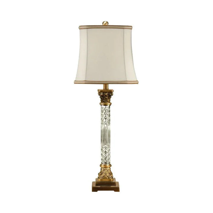 Crystal Column Crystal Made Table Lamp - LOOMLAN - Wildwood - Table Lamps