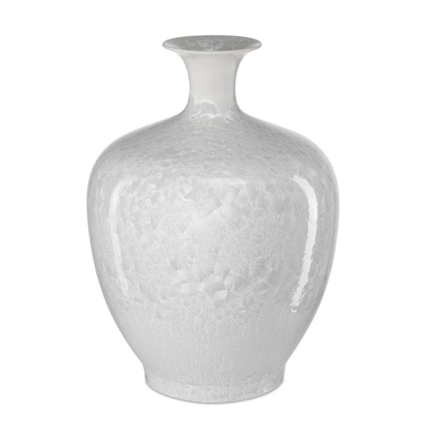 Crystalline White Porcelain Vase