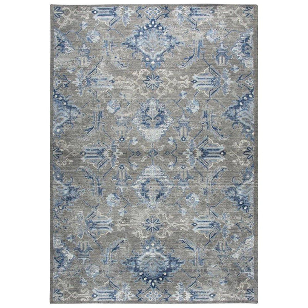 Cuca Floral Gray Large Area Rugs For Living Room - LOOMLAN - LOOMLAN - Area Rugs