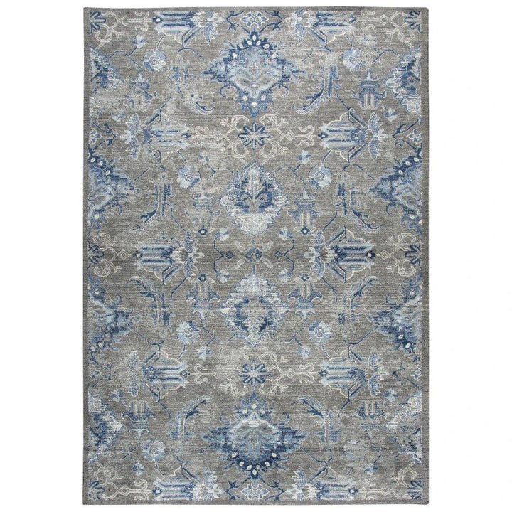 Cuca Floral Gray Large Area Rugs For Living Room - LOOMLAN - LOOMLAN - Area Rugs