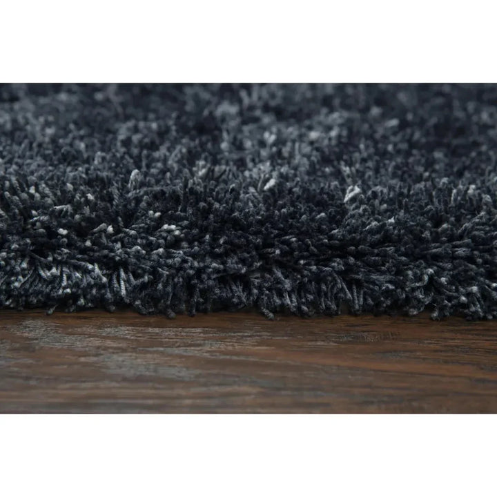 Cudi Solid Charcoal Area Rugs For Living Room - LOOMLAN - LOOMLAN - Area Rugs
