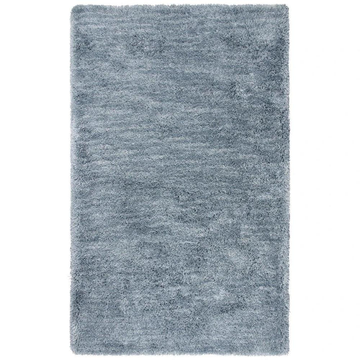 Cues Solid Blue Area Rugs For Living Room - LOOMLAN - LOOMLAN - Area Rugs