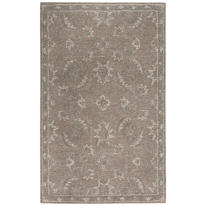 Cung Floral Brown Area Rugs For Living Room - LOOMLAN - LOOMLAN - Area Rugs