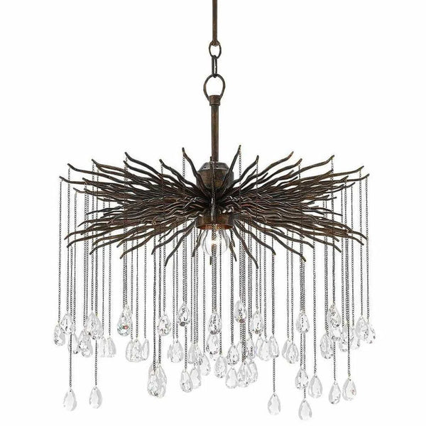 Cupertino Fen Small Chandelier Chandeliers LOOMLAN By Currey & Co