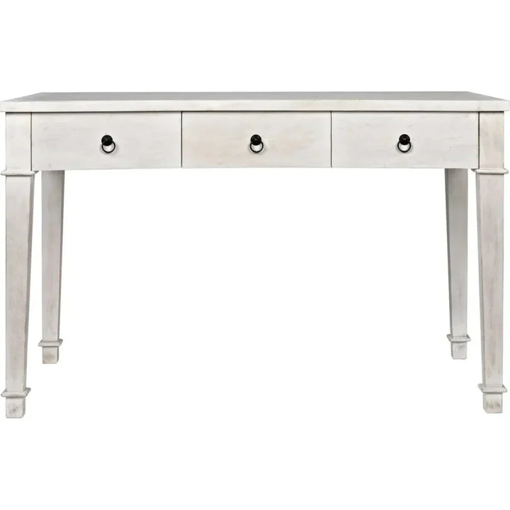 Curba Curved Desk With Drawers-Home Office Desks-Noir-White-LOOMLAN