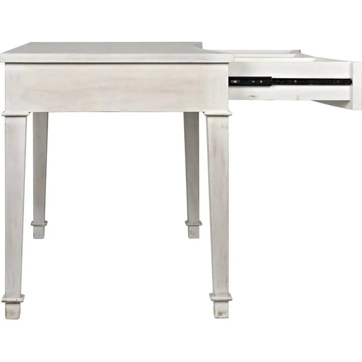 Curba Curved Desk With Drawers-Home Office Desks-Noir-LOOMLAN