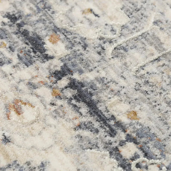 Cury Floral Ivory Area Rugs For Living Room - LOOMLAN - LOOMLAN - Area Rugs