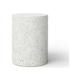 Cylinder Concrete Made Outdoor Stool-Garden Stools-Urbia-LOOMLAN