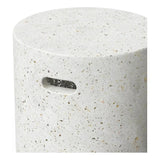 Cylinder Concrete Made Outdoor Stool-Garden Stools-Urbia-LOOMLAN