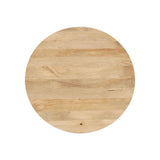 Cylinder ModernWooden Round Dining Table-Dining Tables-LH Imports-LOOMLAN