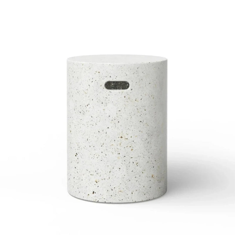 Cylinder Concrete Made Outdoor Stool