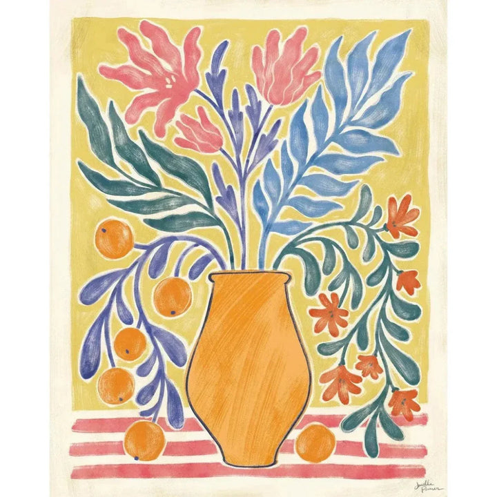 Cyprus Still Life V d Canvas Art For Living Room - LOOMLAN - LOOMLAN - Canvas Art