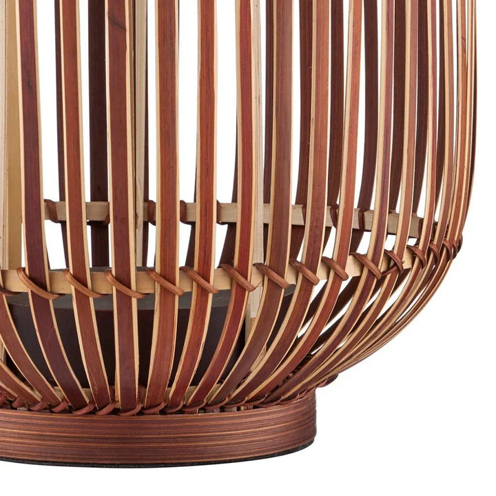 Cyrus Bohemian Bamboo Design Table Lamp - LOOMLAN - Currey & Co - Table Lamps