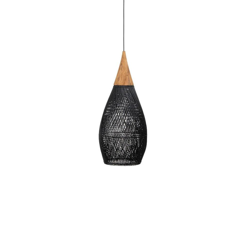 D-Bodhi Horn Rattan Framed Stylish Pendant