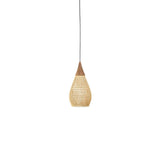 D-Bodhi Horn Rattan Framed Stylish Pendant