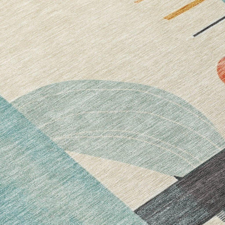 Daeira Gray Washable Indoor - Outdoor Rug - LOOMLAN - LOOMLAN Rugs - Outdoor Rugs