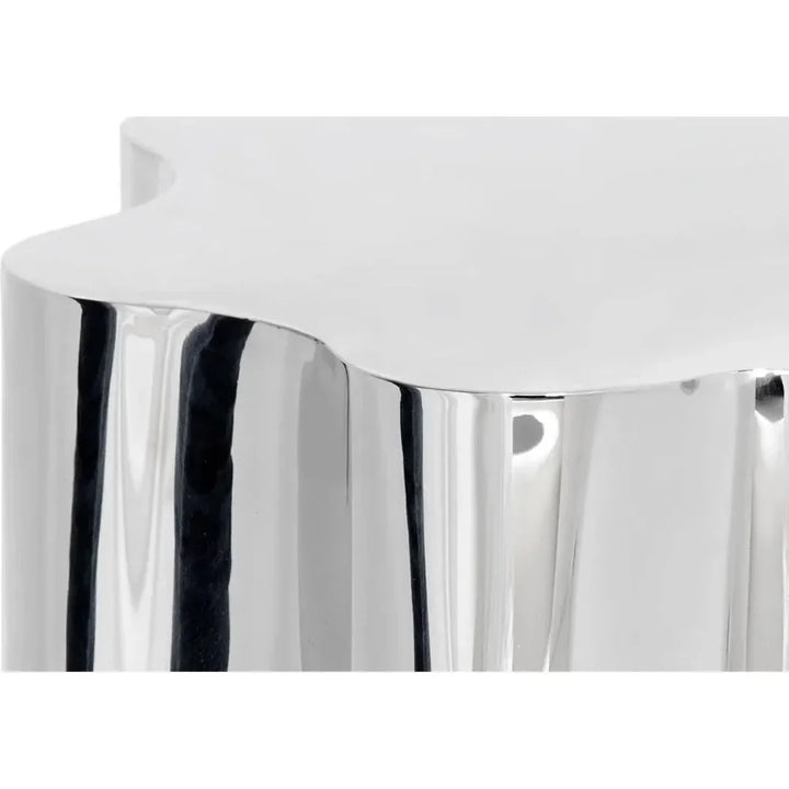 Dahlia Steel Geometric End Table - LOOMLAN - SUNPAN - Side Tables