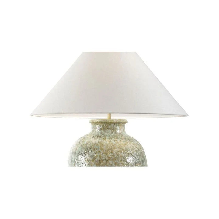 Daichi Unique Glaze Finish Handcrafted Table Lamp - LOOMLAN - Wildwood - Table Lamps