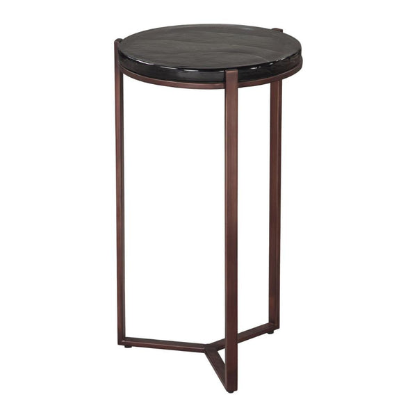 Daiza Iron Frame Round Side Table