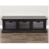 Dakota Entry Locker Hall Tree Bench Storage