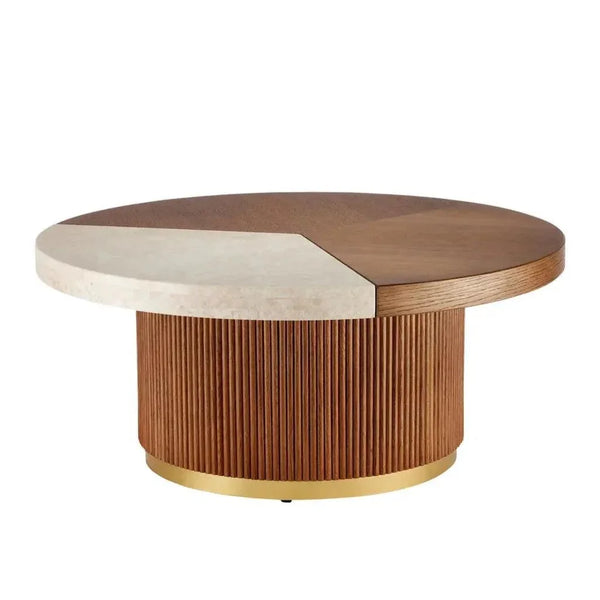 Dakota Large Cocktail Table - LOOMLAN - Currey & Co - Coffee Tables