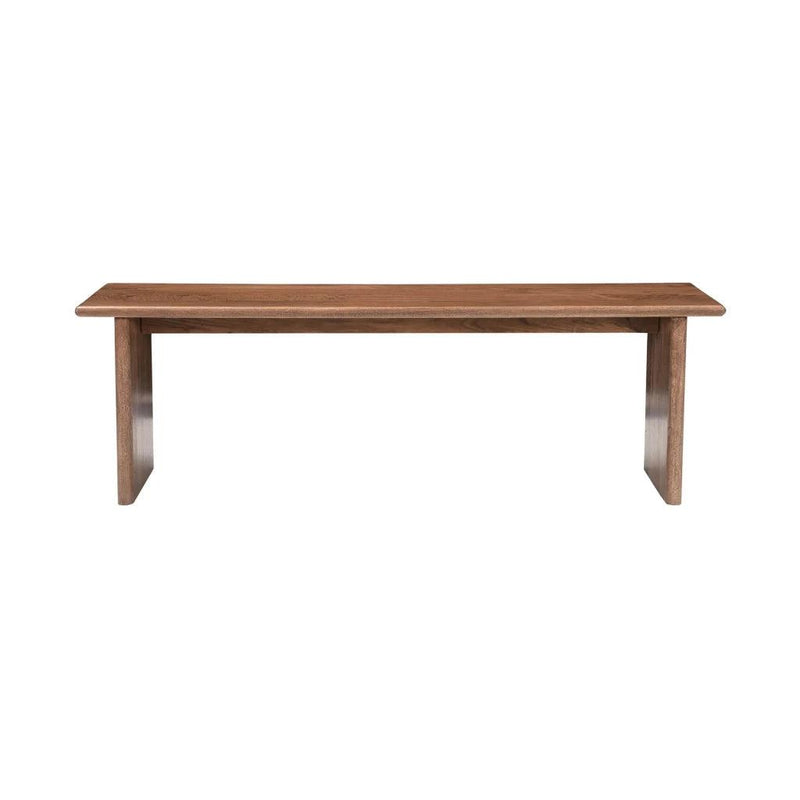 Dallas Wooden Backless Dining Bench-Dining Benches-LH Imports-LOOMLAN