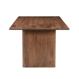 Dallas Wooden Rectangular Dining Table-Dining Tables-LH Imports-LOOMLAN