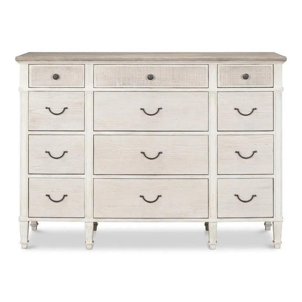 Dalmar Bungalow Two Tone White Dresser