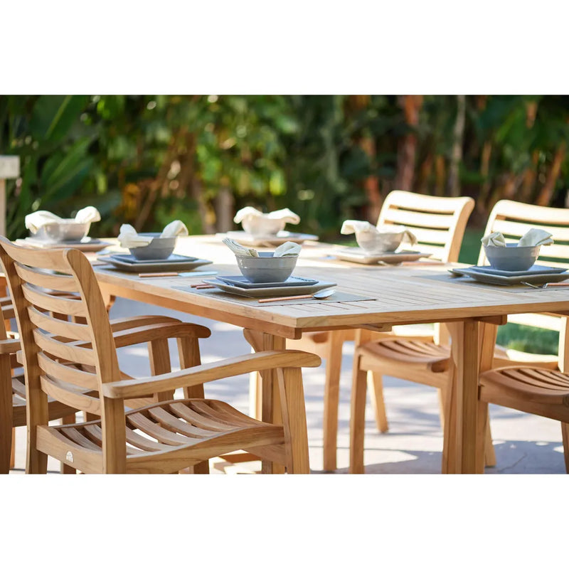 Dalton Rectangular Extandable Outdoor Dining Table