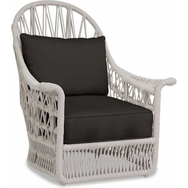 Dana Rope Weather-Resistant Outdoor Chair-Outdoor Accent Chairs-Sunset West-Spectrum Carbon-LOOMLAN