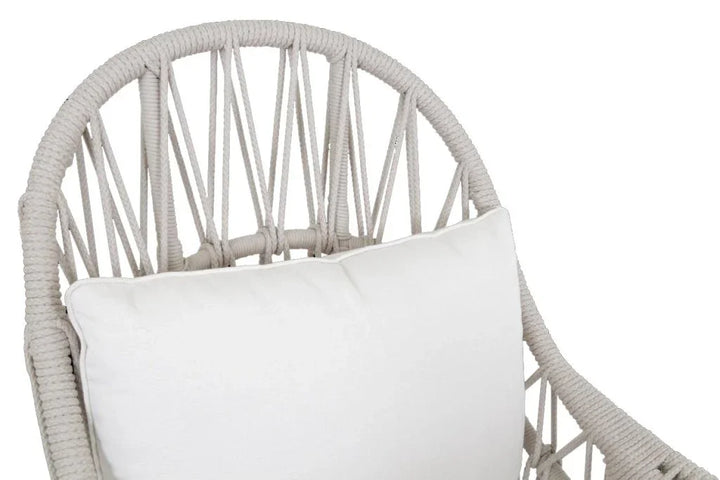 Dana Rope Weather-Resistant Outdoor Chair-Outdoor Accent Chairs-Sunset West-LOOMLAN