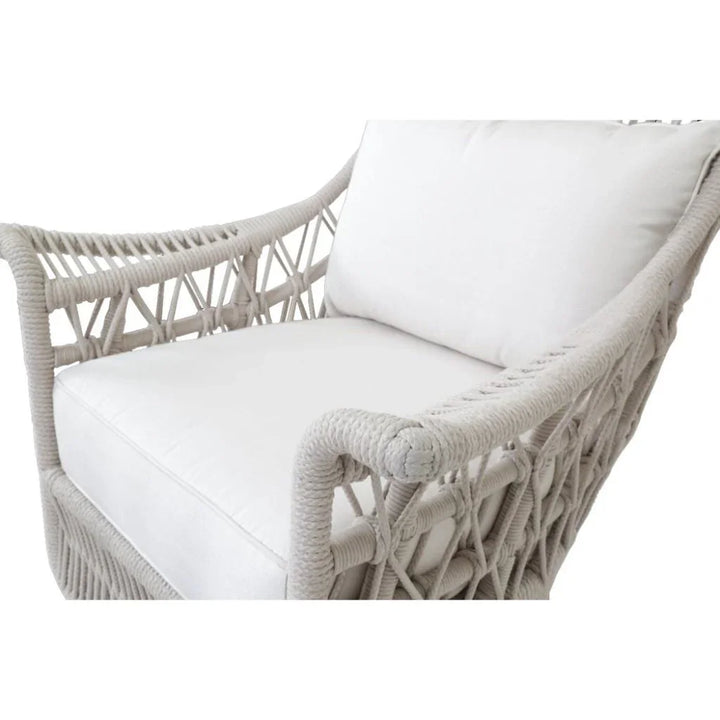 Dana Rope Weather-Resistant Outdoor Chair-Outdoor Accent Chairs-Sunset West-LOOMLAN