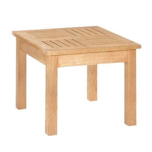 Dane Square Teak Outdoor Side Table