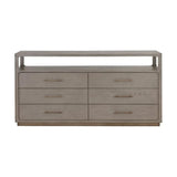 Danette Solid Wood Dresser-Dressers-SUNPAN-LOOMLAN