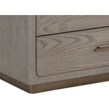 Danette Solid Wood Nightstand-Nightstands-SUNPAN-LOOMLAN