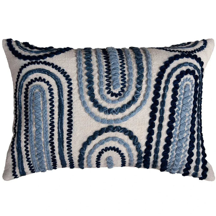 Danny Outdoor Lumbar Pillow-Outdoor Pillows-LOOMLAN-LOOMLAN