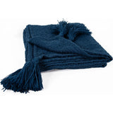 Dark Blue Outdoor Throw Blanket-Outdoor Blankets-LOOMLAN-LOOMLAN