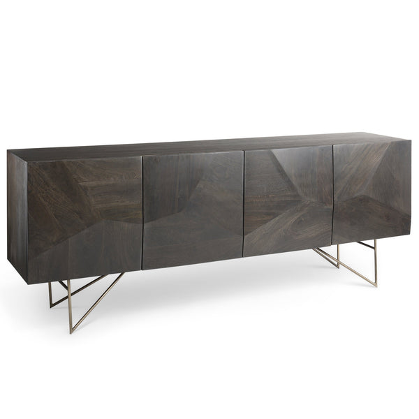 Darwin Four Doors Wood Sideboard