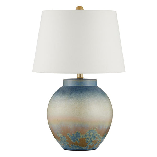 Dawning Green Ceramic Table Lamp