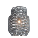 Daydream Ceiling Lamp Gray Pendants LOOMLAN By Zuo Modern