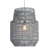 Daydream Ceiling Lamp Gray Pendants LOOMLAN By Zuo Modern