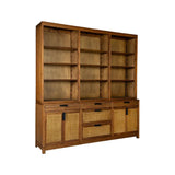 DeWitt Nature Wooden Display Cabinet-Accent Cabinets-Furniture Classics-LOOMLAN